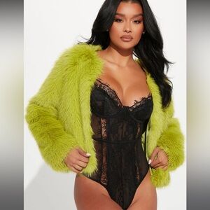 Somebody to Love II Lace Teddy Black